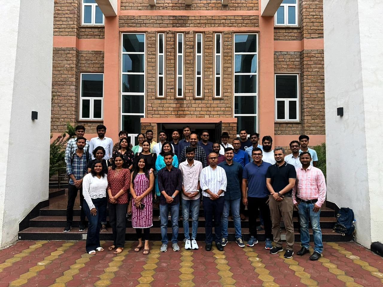 Students and faculty during the orientation of the 2024 batch