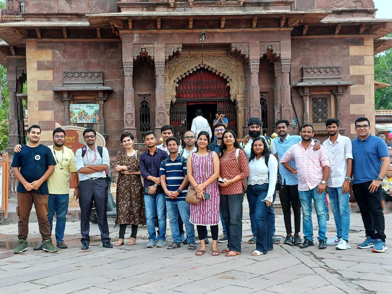 Students and faculty during the orientation of the 2024 batch