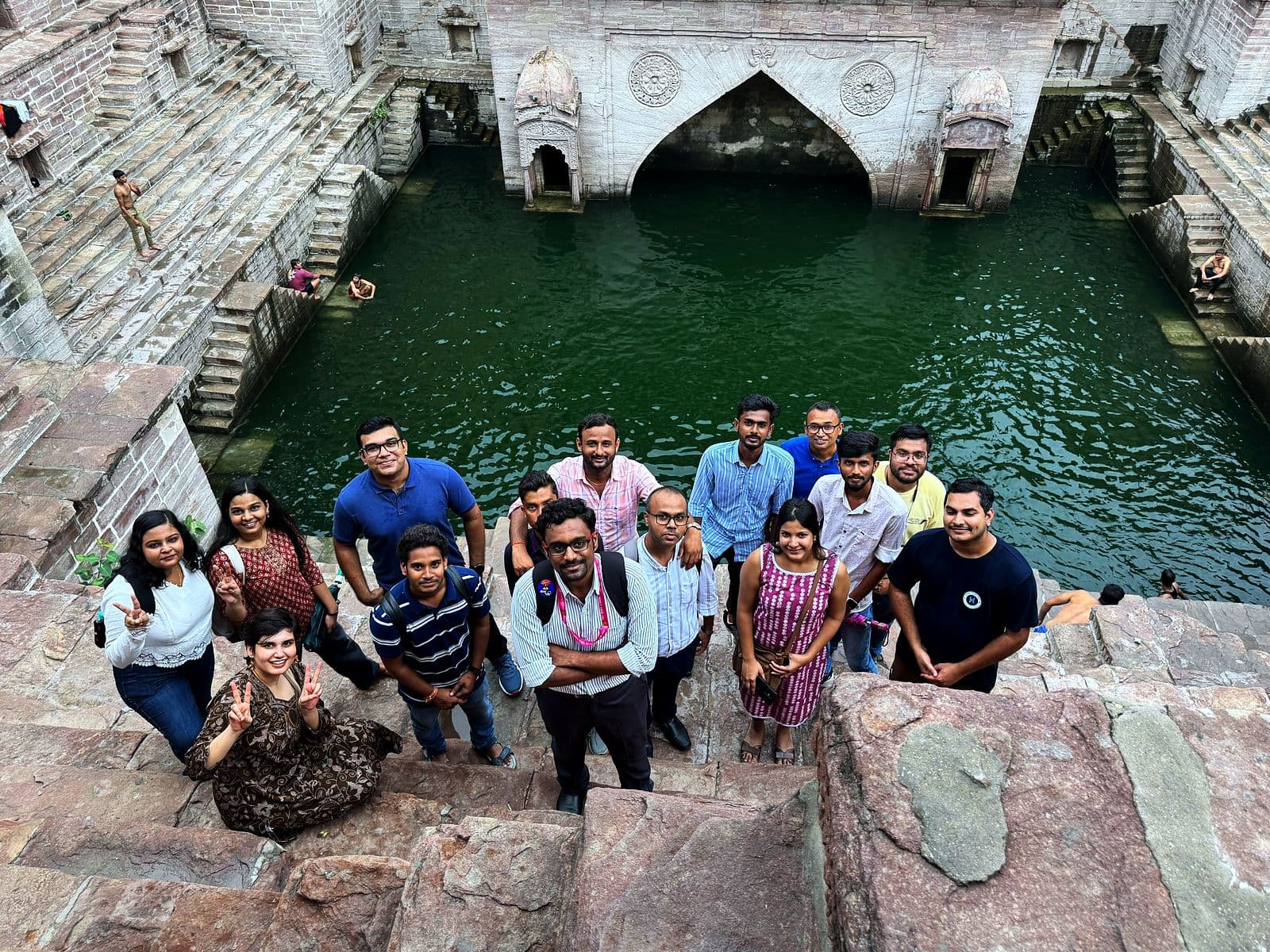 Students and faculty during the orientation of the 2024 batch