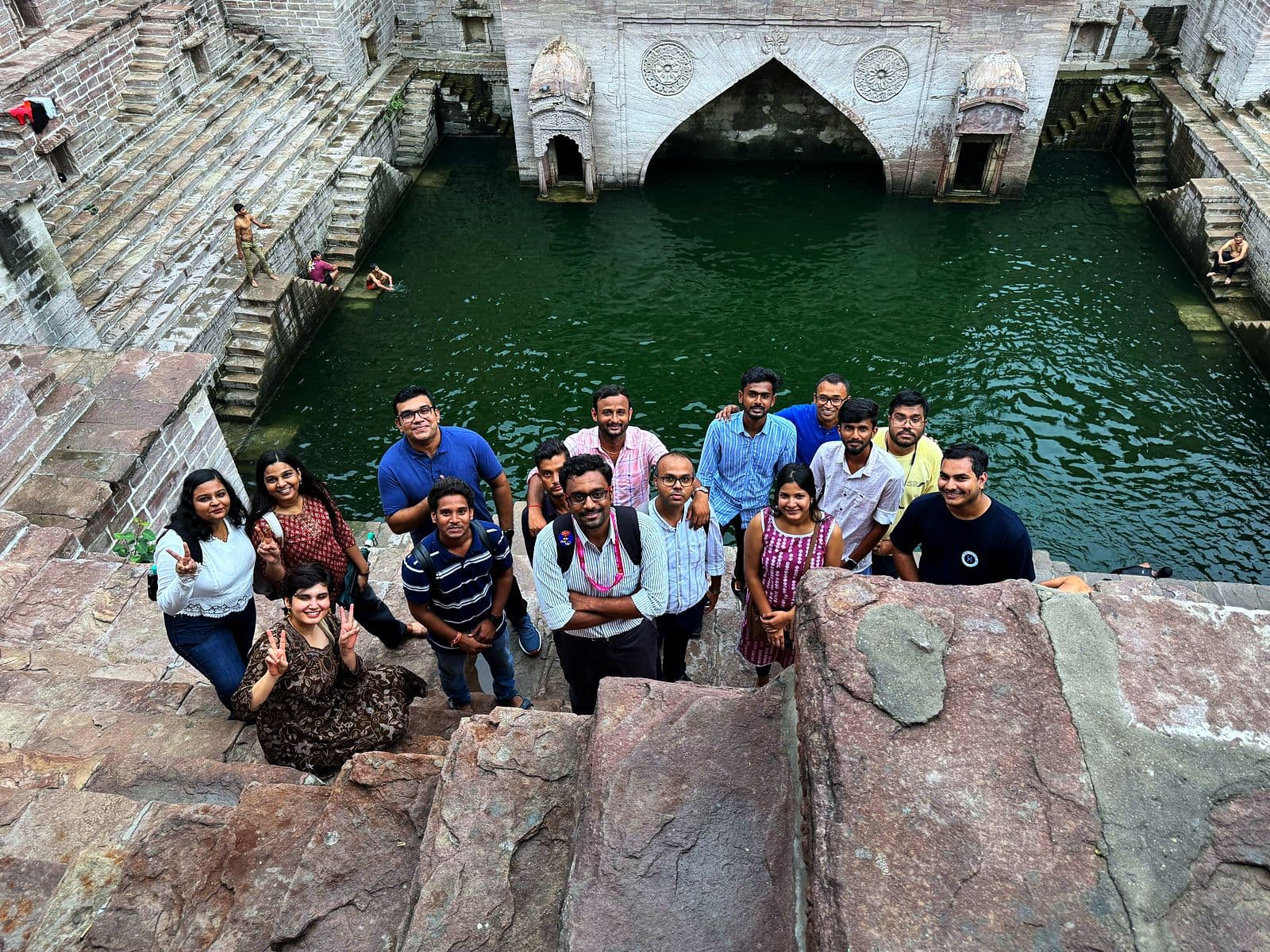 Students and faculty during the orientation of the 2024 batch