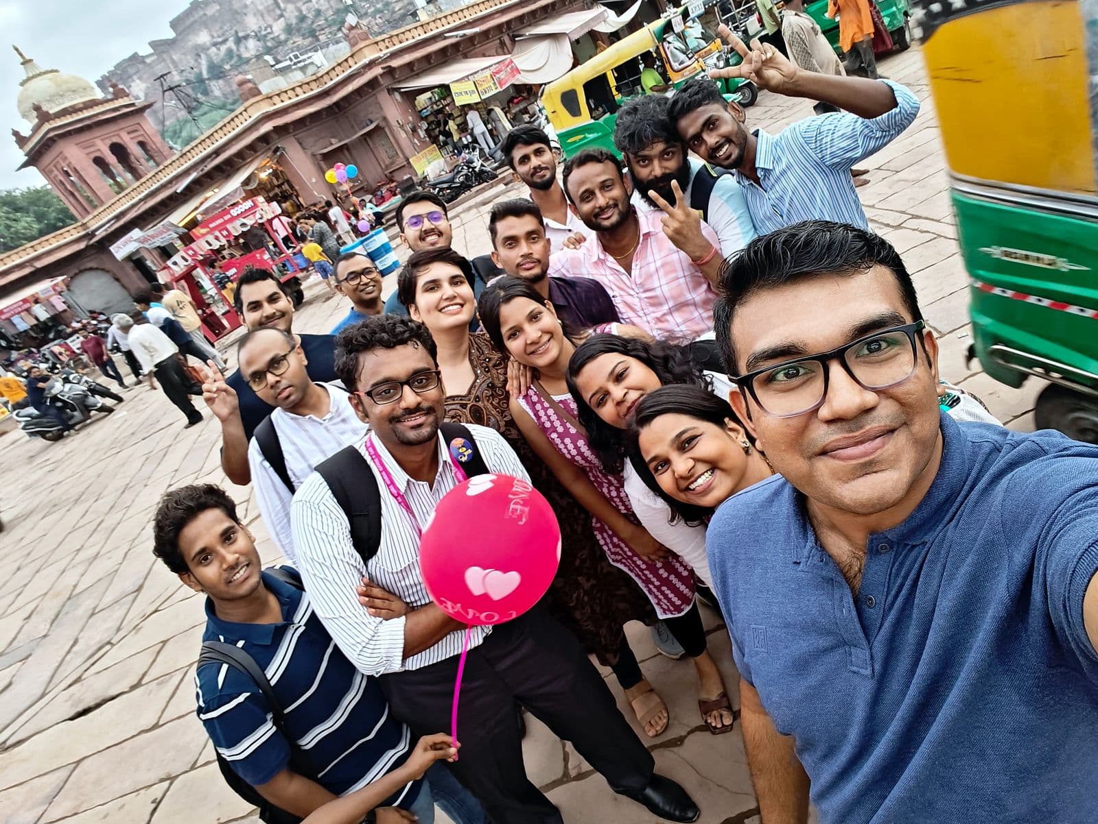 Students and faculty during the orientation of the 2024 batch